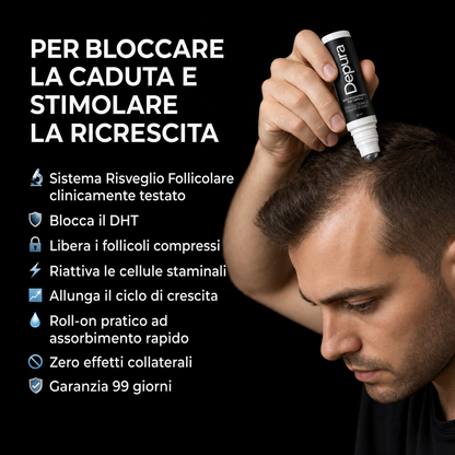 Depura - Siero Roll-on Rigenerante per capelli