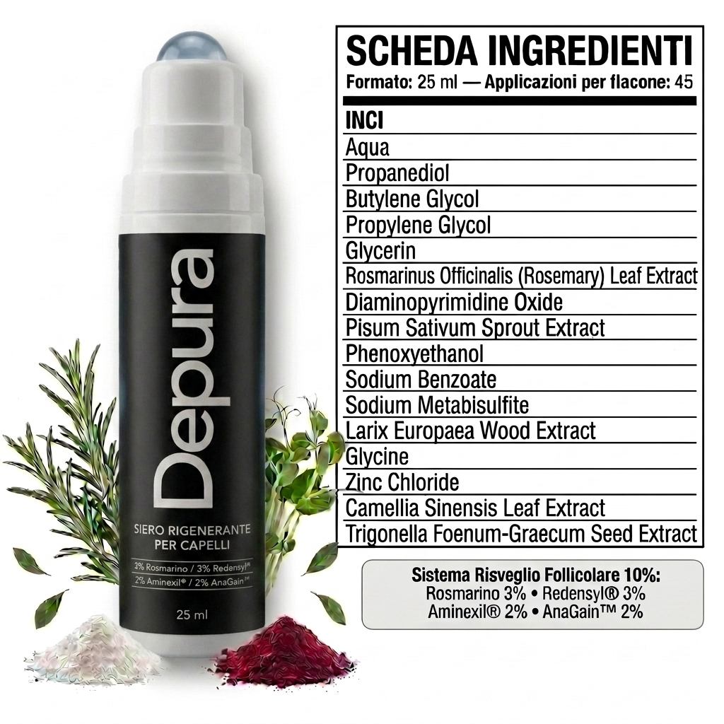 Siero Rigenerante per Capelli