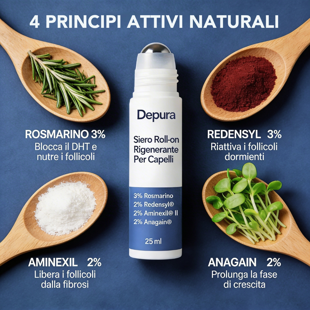 Depura - Siero Rigenerante per Capelli