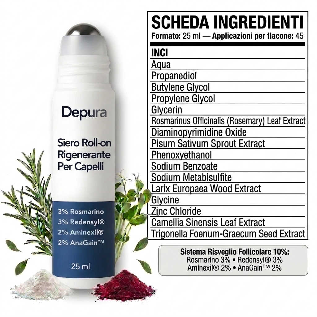 Siero Rigenerante per Capelli
